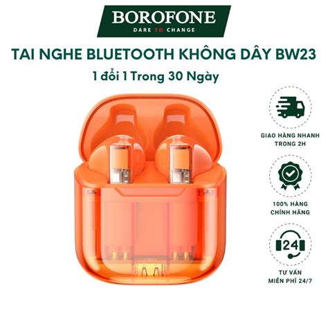 Tai nghe bluetooth BOROFONE BW23 TWS kết nối không dây với điện thoại