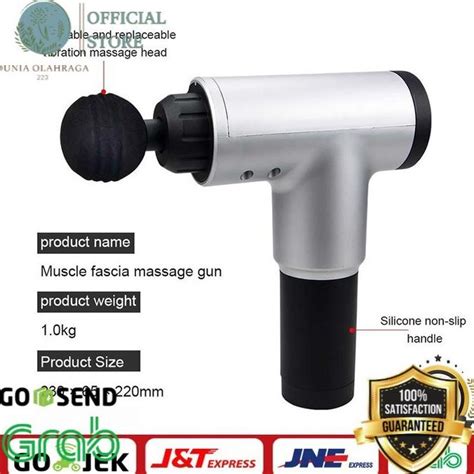 Jual Massage Gun Deep Tissue Muscle Massager Gun Alat Pijat Getar