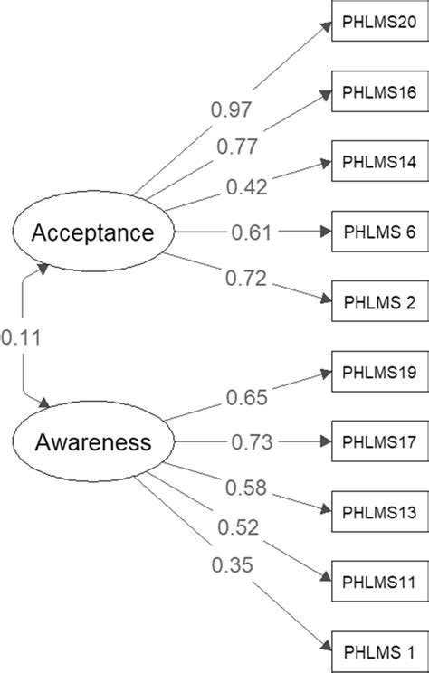 Confirmatory Factor Analysis For The Short Version Of The Two Factor Download Scientific