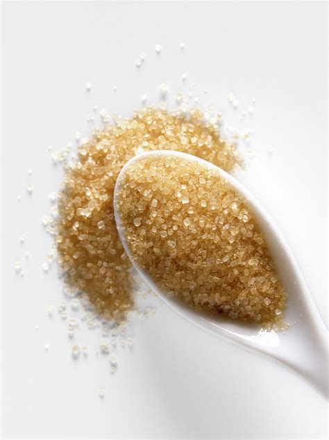 Cuillere De Cassonade Spoonful Of Unrefined Brown Sugar Photograph By