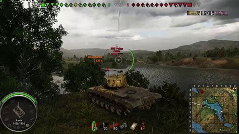 World Of Tanks M Patton Kr Game Play Xbox One Acer Tank Youtube