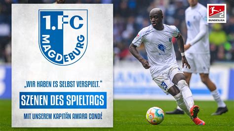 Szenen des 28 Spieltags mit Kapitän Amara Condé YouTube