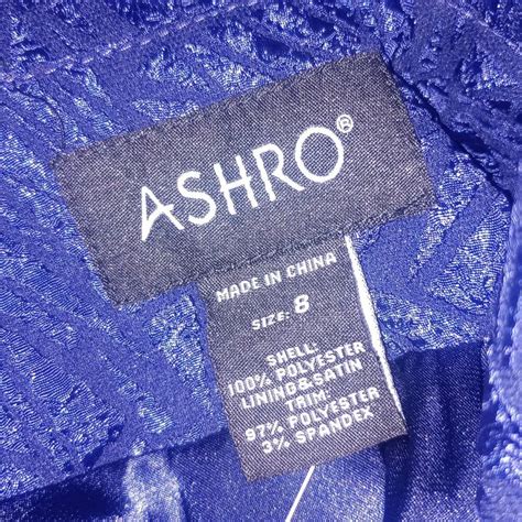 ashro jackets coats ashro dress jacket pc navy blue set poshmark