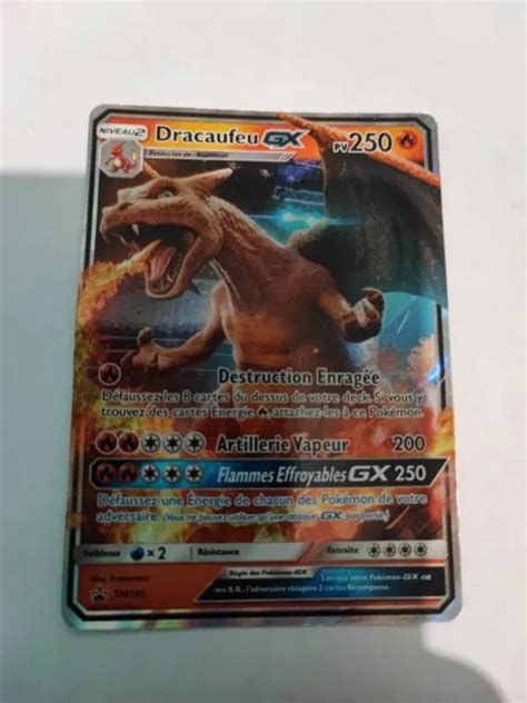 CARTE POKÉMON PCA Dracaufeu SM195 GX Promo S M FR EUR 39 90 PicClick FR