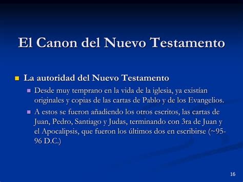 El Canon Biblico Como Se Formo La Bibliappt