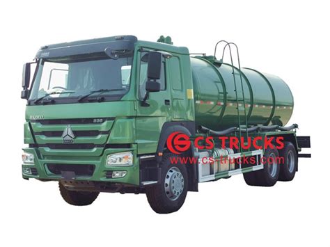 Cina Sinotruk Howo Drainase Vacuum Truck Produsen Pemasok Pabrik