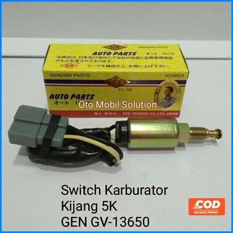 Jual Solenoid Switch Karburator Kijang K Gen Original Kode