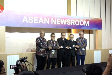 ASEAN Newsroom Resmi Diluncurkan Menjelang KTT Ke 43 ASEAN ANTARA News