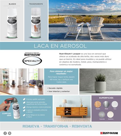 Laca Spray Brillante Transp Gr The Home Depot M Xico