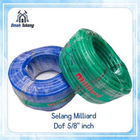 Jual Selang Air Milliard Dof Inchi Harga Per Meter Shopee Indonesia