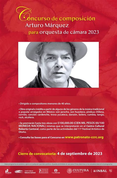 CULTURA Convoca Secum al Concurso de Composición para Orquesta de Cámara