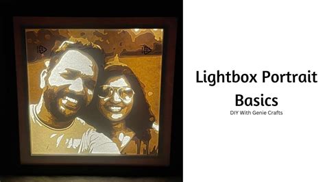 How To Lightbox Portrait Portrait Shadow Box Basics Layered