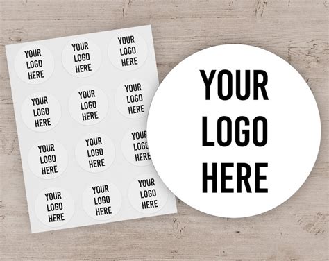 Custom Logo Stickers Small Business Stickers Logo Label | Etsy