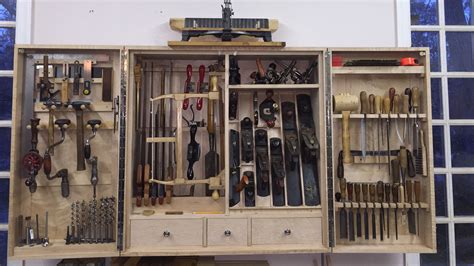 Wall Hanging Tool Chest Cabinet Woodworking Plans Woodworking Tools