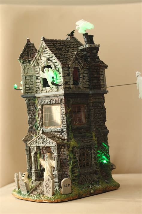 Lemax Spooky Town Signature Collection Ghostly Manor Etsy