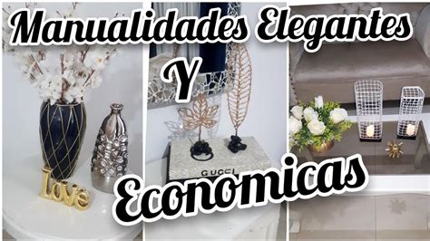 Manualidades Elegantes Para El Hogar