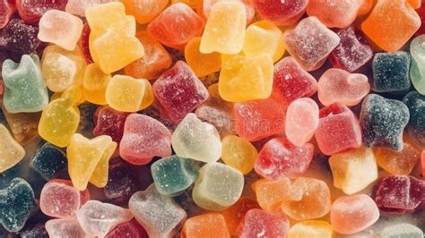 A Pile Of Gummy Bears Sitting On Top Of Each Other Stock Illustration