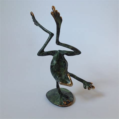 Bronze Dancing Frog Old Chapel Gallery