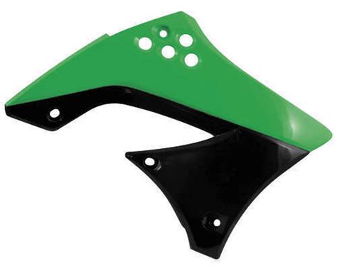 Acerbis Radiator Shrouds Green Black Fits Kawasaki KX450F 2009 2011 EBay