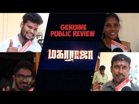 MAHARAJA MOVIE Public Review FDFS New Vijaysethupathy Fdfs