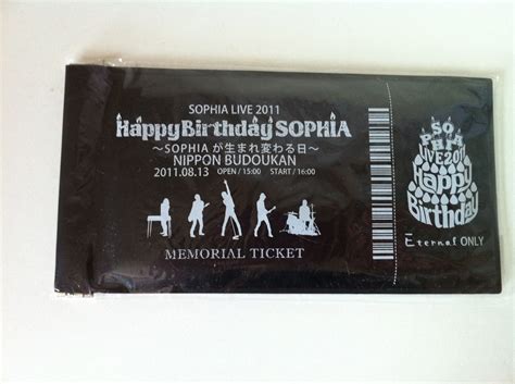 Sophia Live 2011 Happy Birthday Sophia ～sophiaが生まれ変わる日～ Eternal