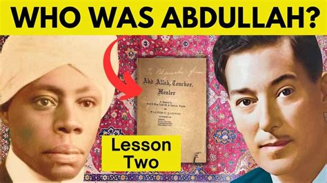 Lesson 2 Abdullah Teacher Healer Rare Book About Neville Goddard S