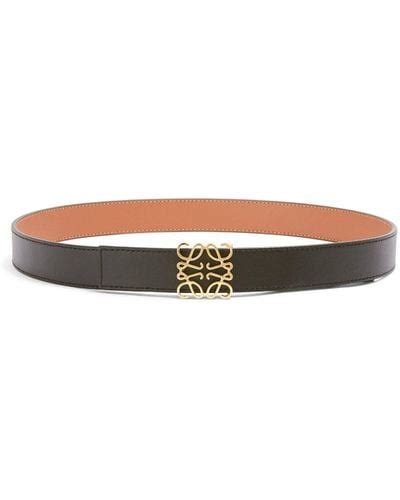 White Loewe Belts For Women Lyst