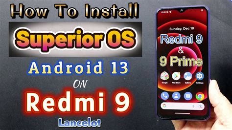 Install Superior Os Android On Redmi Prime Youtube