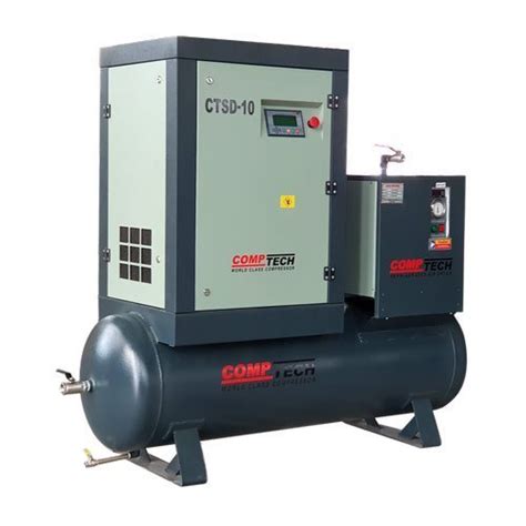 Free From Defects Ac Three Phase Air Cooled Hp Screw Air Compressor