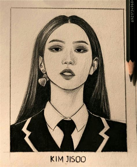 Semi Realism Realism Art Kpop Drawings Celebrity Art Traditional