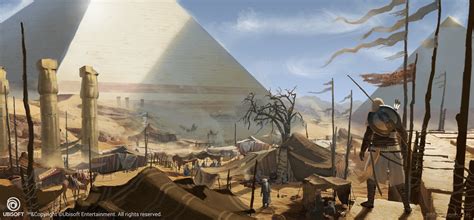 Assassin's Creed Origins Concept Art by Eddie Bennun | Concept Art World