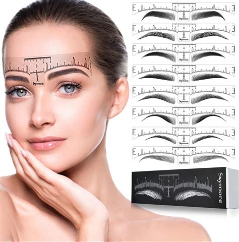 Amazon Eyebrow Measuring Tool Brow Buddy Eyebrow Ruler Pc