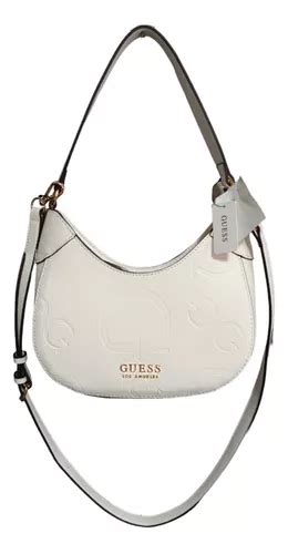 Crossbody Blanca Guess Original Nueva Incluye Envio Env O Gratis