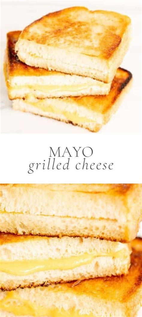 Easy And Delicious Mayo Grilled Cheese Julie Blanner