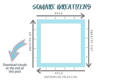 Square Breathing (Video Tutorial + Free PDFs- Including a Box Breathing ...