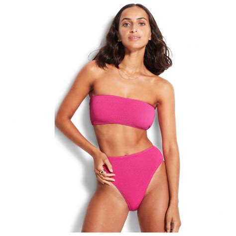 Seafolly Sea Dive High Rise Pant Bikini Bottom Women S Buy Online