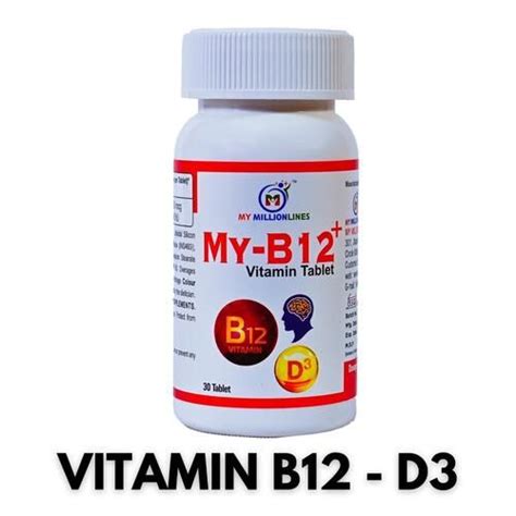 Ayurvedic Medicine My B12 Vitamin Tablet For Vitamin B12 D3 At