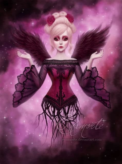 Romance By Enamorte Dark Gothic Art Dark Fantasy Art Gothic Fairy