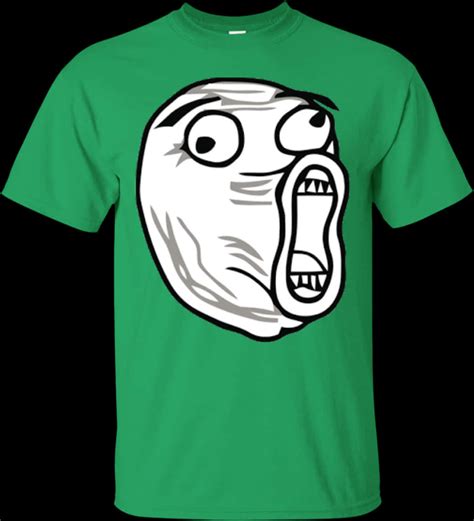 Download Meme Face Green T Shirt