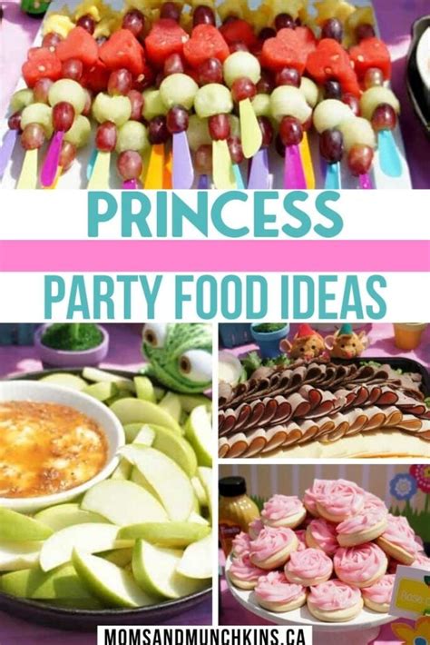 Princess Party Food Ideas - Moms & Munchkins