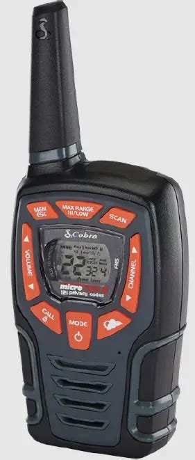 Cobra Acxt Two Way Radio User Manual