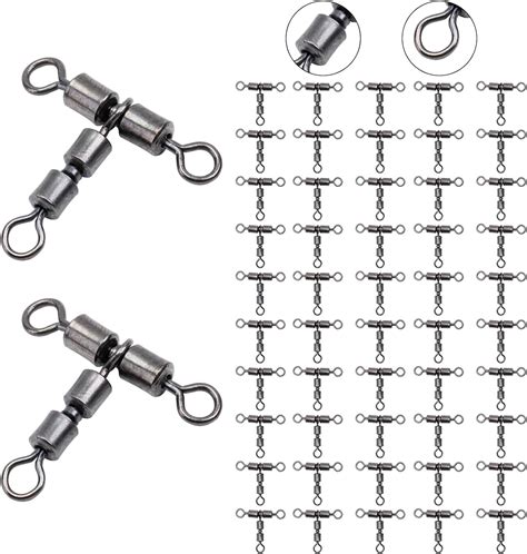 Amazon Goture Stainless 3way Swivel Fishing Crossline Swivels 3