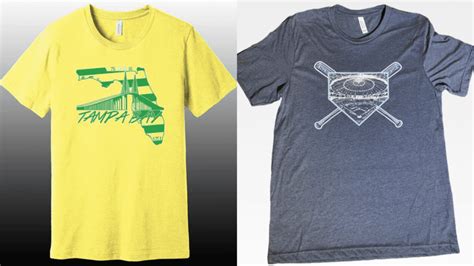 1771 Designs Local Maker Of St Pete Shirts Dedicates Design To Rays