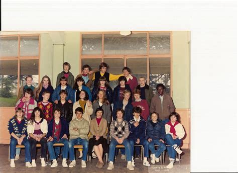 Photo De Classe 3ème7 De 1981 Lycee Marcel Roby Copains Davant