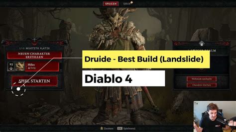 Landslide Druide Der beste Endgame Build für den Druiden in Diablo 4