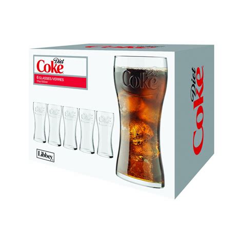 Libbey 17 Ounce Diet Coke Tumbler Glasses Winestuff