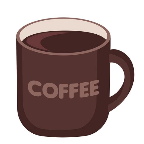 Coffee Mug Cartoon Vector Object 4557465 Vector Art At Vecteezy