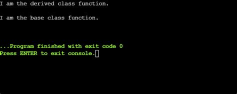 Function Overriding In C A Comprehensive Guide