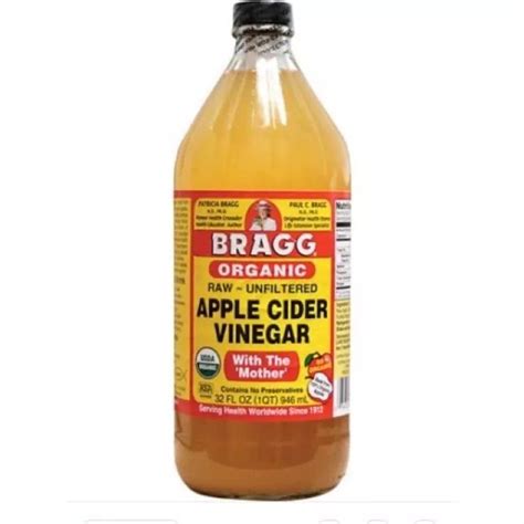 Bragg Apple Cider Vinegar The Mother Shopee Philippines