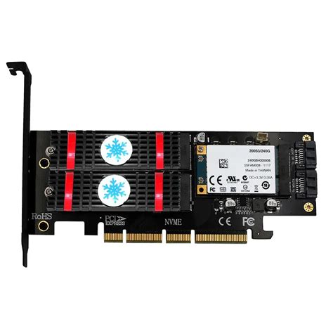 M2 Cooler Nvme Ssd Heatsink With 20mm M2 Ssd Fan Cooler For M2 Nvme